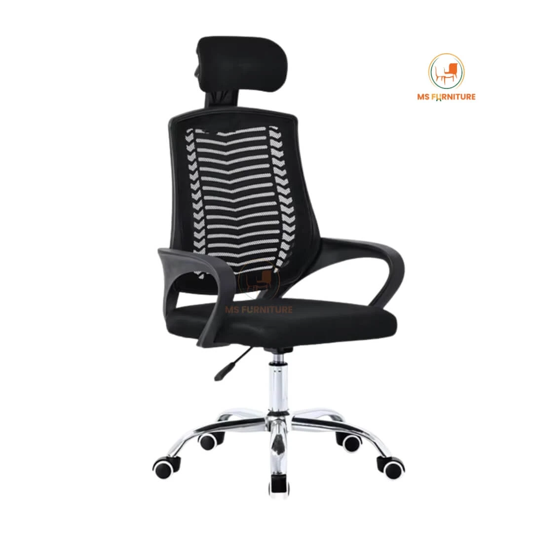 Value Mesh Executive Office Chair | Ergonomic High-Back | Headrest Support | M30
